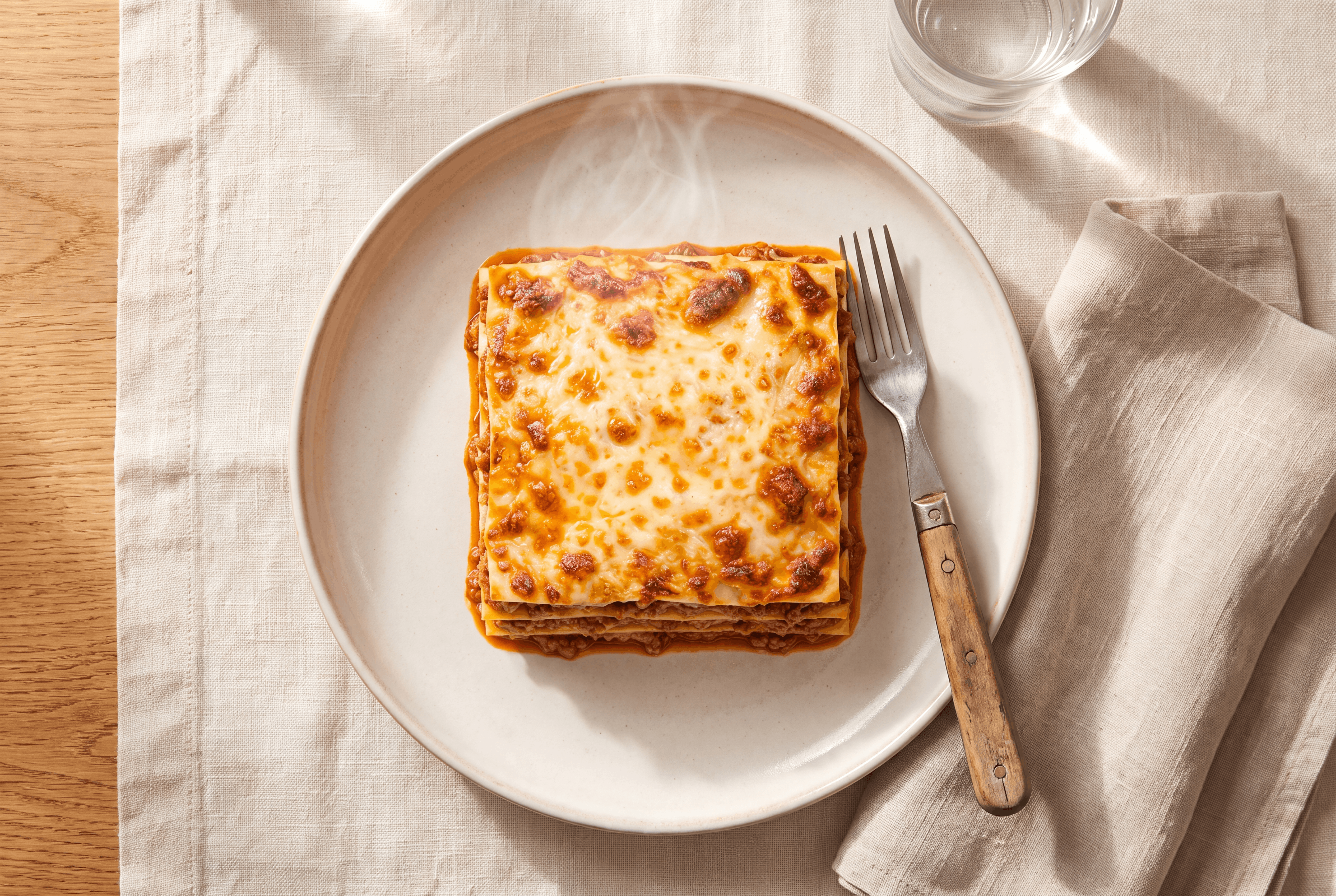 Lasagne mit Fleisch